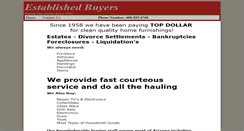 Desktop Screenshot of establishedbuyers.com